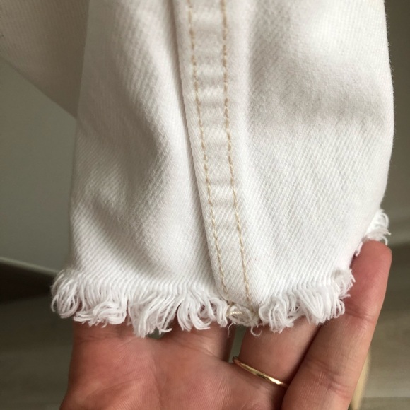 ZARA High Rise Straight Crop Jeans - Picture 7 of 12